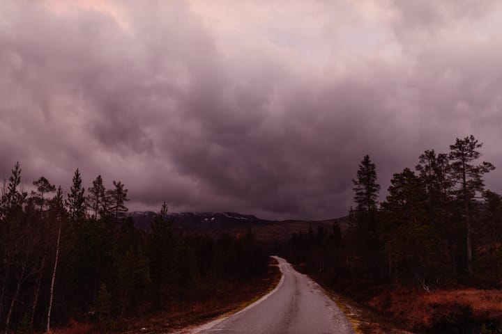 Telt og stjernehimmel